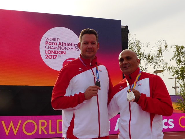 Marinkovic und Mayer bei den World Para Athletics in London 2017