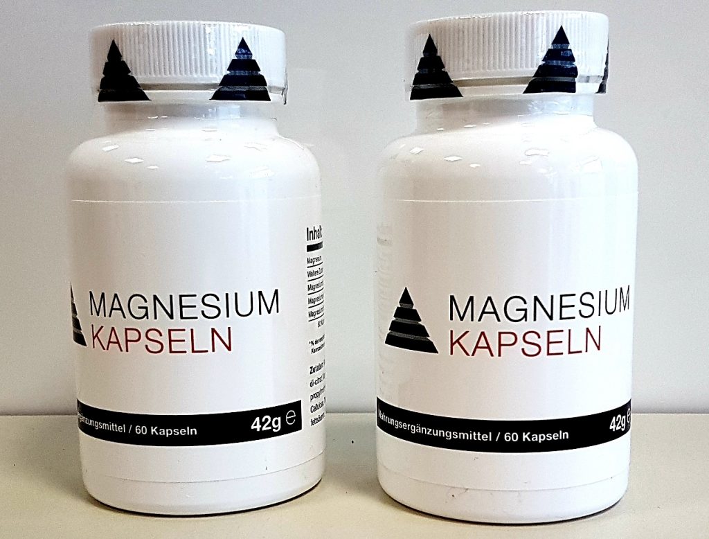 Magnesium Supplemente zur Unterstützung beim Training