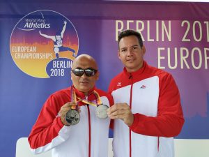 EM Silber durch Bil Marinkovic im Diskuswurf der Leichtathletik